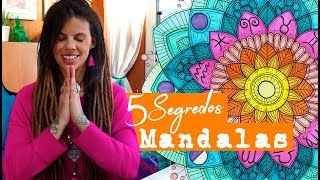 OS 5 PRINCIPAIS BENEFÍCIOS DAS MANDALAS 🌼 [upl. by Ecerahs]