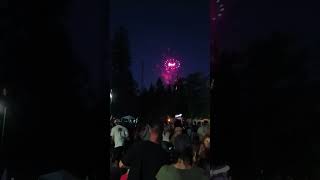 Colfax CA train amp fireworks 7324 [upl. by Aneis]