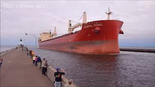 A new ship visiting Duluth this Monday a jumpy tourist as well [upl. by Pazice]