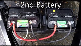 Add a 2nd Battery to your RV Travel Trailer [upl. by Acacia649]