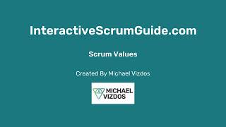 Scrum Values Scrum Guide 2024 [upl. by Cohdwell]