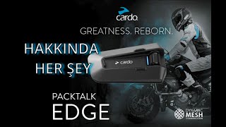 CARDO PACKTALK EDGE Duo HAKKINDA HER ŞEY  KUTU AÇILIŞI  İNCELEME [upl. by Icats]