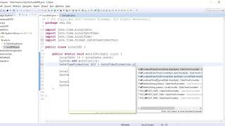 140 LocalDate LocalTime LocalDateTime Lab [upl. by Harmon]