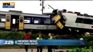 Zapping du jour  3007  accident de train en Suisse lexplosion en Floride lUMP et sa dette [upl. by Nagram]