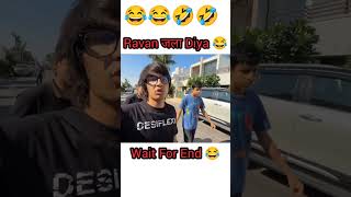 Ravan जला diya 😂😅 souravjoshivlogs funny comedy [upl. by Lleksah]