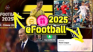 eFootball 2025 Update  Official Release Date NEW News Edit Mode Master League and New Changes 🤩🔥 [upl. by Bernj229]