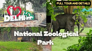 Delhi Zoo  All animals details and full tour [upl. by Cantlon]