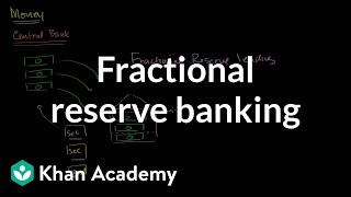 Overview of fractional reserve banking  The monetary system  Macroeconomics  Khan Academy [upl. by Agatha]