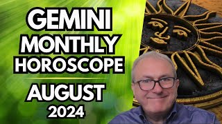 Gemini Horoscope August 2024  You Can Truly Inspire [upl. by Anitsihc]