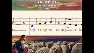 O11b Salmo 23  A Tagalog Song Alto [upl. by Gerger589]