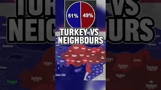 Turkey vs Neighbors in territorial io territorial country history territorialio europe [upl. by Nohtiek496]