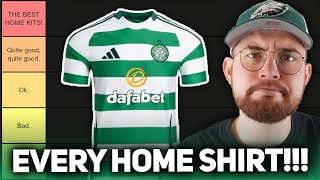 RANKING EVERY CELTIC HOME SHIRT EVER  New Celtic Home Kit for 202425 [upl. by Varian]