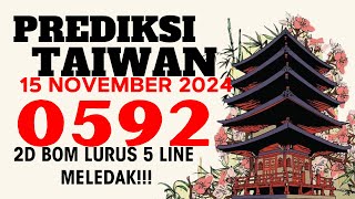 PREDIKSI TAIWAN 15 NOVEMBER 2024 2024  BOCORAN TOGEL TAIWAN HARI INI  RUMUS TAIWAN JITU HARI INI [upl. by Adnima114]