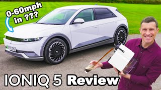 Hyundai Ioniq 5 review with 060mph test [upl. by Kalin]