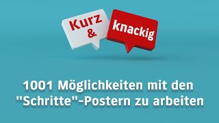 1001 Möglichkeiten mit den quotSchrittequotPostern zu arbeiten [upl. by Gisser]