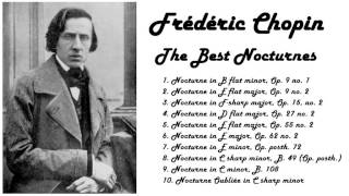 Frédéric Chopin  The Best Nocturnes in 432 Hz tuning great for reading or studying [upl. by Olga]