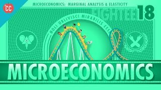 Marginal Analysis Roller Coasters Elasticity and Van Gogh Crash Course Economics 18 [upl. by Nabe]