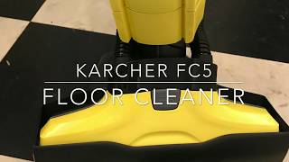 Quickest Way to Clean Your Floors Karcher FC5 [upl. by Rolland]