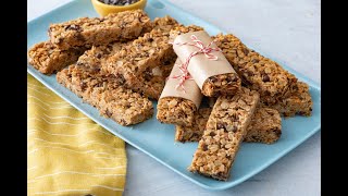 Chocolate Chip Granola Bars  Snack Recipes  Weelicious [upl. by Rouvin]