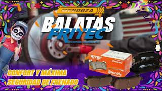 🟠 Balatas Fritec en Refaccionaria Mendoza [upl. by Hillie]