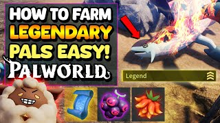 How To Farm Legendary Pals In Palworld Guide  Jetragon Frostallion Necromus amp Paladius [upl. by Malik278]