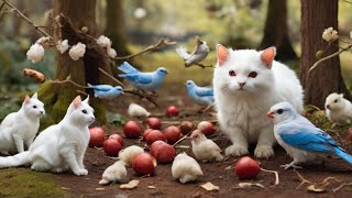 Cat TV for Cats to Watch 😺 Pretty Birds and Squirrels 🐿 8 Hours 4K HDR 60FPS [upl. by Seve671]