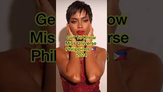 Get to know Miss Universe Philippines 2024 Chelsea Manalo missuniverse missuniversephilippines [upl. by Ellwood]