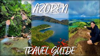 Ultimativer Azoren Travel Guide 📝 ALLES was du WISSEN musst  Reisetipps amp Sehenswürdigkeiten  Tico [upl. by Hauge]