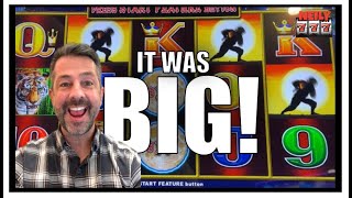 BIG FAT WIN ON DOLLAR STORM SLOT MACHINE [upl. by Nohsyar]