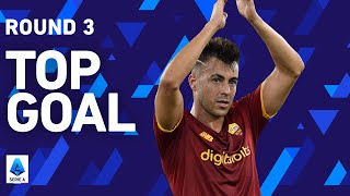 Okereke Dimarco Augello Leão amp El Shaarawy  Top 5 Goals  Round 3  Serie A 202122 [upl. by Eiddet595]