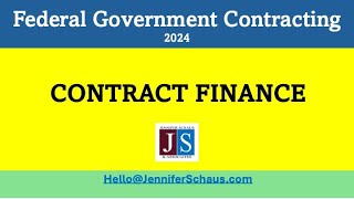 2024 GovCon Summer Shorts  Contract Finance 2 of 10 [upl. by Onairelav]