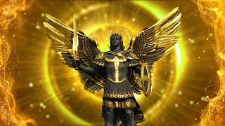 Archangel Michael´s Blessings Guidance amp Protection  111 Hz Clear All Dark Energy Binaural Beats [upl. by Ardnikal]