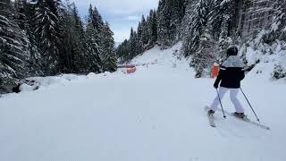 Bansko 2021 Ski Road Top to Bottom  in 4K [upl. by Barber834]