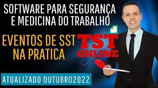 Software para Medicina e Segurança do Trabalho EVENTOS DE SST NO ESOCIAL TSTONLINE Assine já [upl. by Reyam]