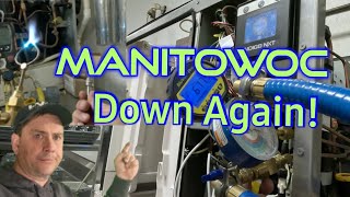 Manitowoc Ice Machine Not Making Ice Again [upl. by Soalokin810]