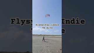 Flysyrfer Indie 7m kite light wind machine [upl. by Morrissey]