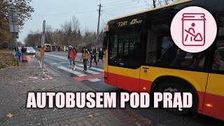 Konfiturexpol autobusem pod prąd na nieczynne przejście [upl. by Stoecker145]