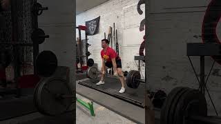 3rm Scap retraction deadlift 405lbs [upl. by Atilehs]