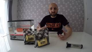 Easy to prepare and use expander pellets the RINGERS BAITS KOI Expanders [upl. by Keyser888]