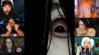 Sadako Jumpscare Reactions  Ringu Dead by Daylight [upl. by Nosylla812]