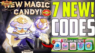 COOKIE RUN KINGDOMS COUPON CODES 2024  COOKIE RUN KINGDOMS CODES  CRK CODES [upl. by Nnaeirrac]