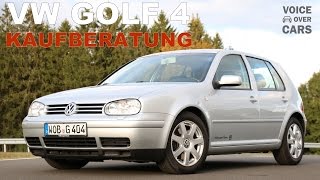 VW Golf 4  Kaufberatung  Geschichte  Tuning  Fahrbericht  Voice over Cars Classic [upl. by Llemert]