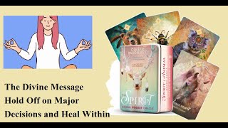 Avoid Rushed Decisions A Spiritual Guide to Overcoming Obstacles  Colette BaronReid Tarot [upl. by Yerac]