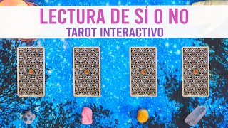 Tarot SÍ O NO  Lectura interactiva 🔮✨ [upl. by Noyk731]