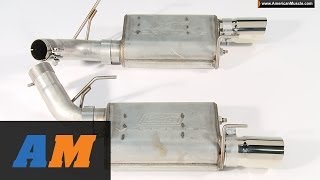 19792016 Mustang BBK Performance Varitune Exhaust Review [upl. by Hezekiah]