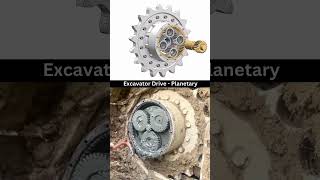 Excavator Drive  Planetary Gear Mechanism 3ddesign engineering 3dprinting excavator 3dcad [upl. by Klemens881]