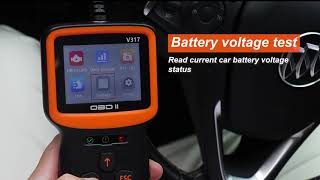 How to use V317 OBD handheld diagnostic scanner [upl. by Odraude]