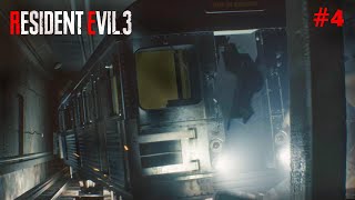 Almost Died  Train Derailed Resident Evil 3 4 [upl. by Sinnal]