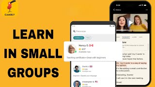 How To Learn In Small Groups On Cambly App [upl. by Ahseryt]