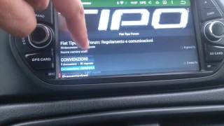 Autoradio Android 6 per Fiat TipoEgea Dodge Neon 2017 Zhangnanyi [upl. by Yessak]